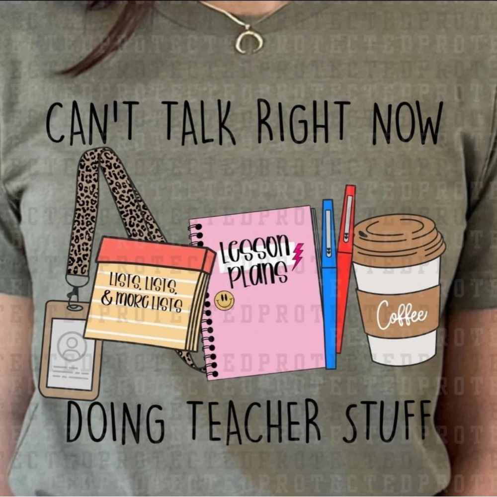 Teacher graphic tee